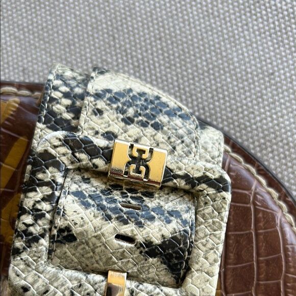 Sam EdelmanSnake Print Slide Sandals - Picture 2 of 4